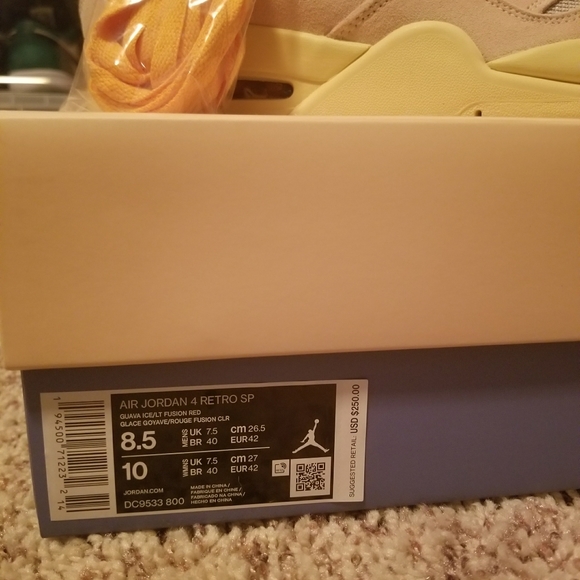 ๐SOLD๐Air Jordan 4 Retro SP Union Guava Ice size 8.5 - Picture 7 of 7